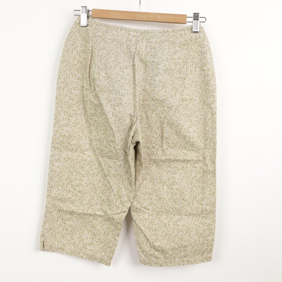 Liz Claiborne Lizwear Petite Floral Capri Pants size 2P - Picture 2 of 12
